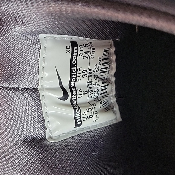 🔥 Custom Men's Nike Air Huarache Sneakers, Size 6.5, Sky Blue, Gray & Silver 🔥 - Picture 7 of 7